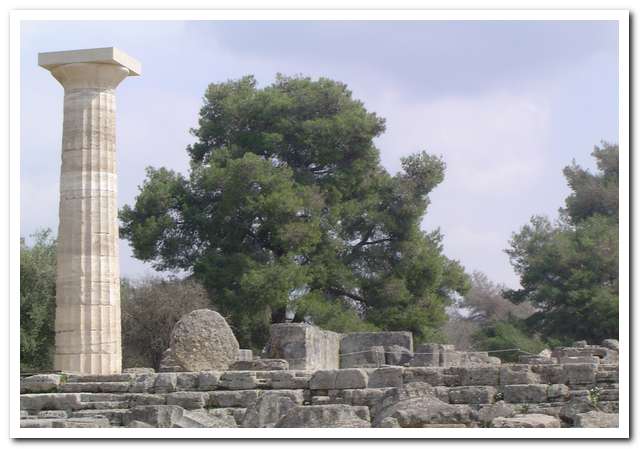Templo de Zeus (clickear para agrandar imagen)